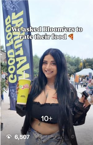 Bloom Festival Instagram content created by OKAYVIRAL in Malta